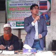 Distribution of blankets and winter hats in Tanor of Rajshahi